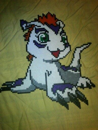 Digimon Perler Crafts Perler Bead Art Perler