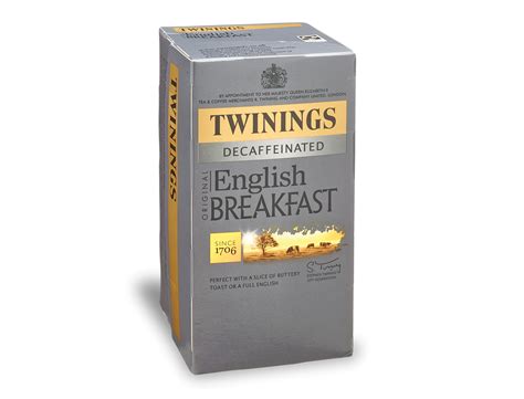 Twinings English Breakfast Decaffeinated Envelope Tea Bags 4x20x2g Pennine Tea And Coffee