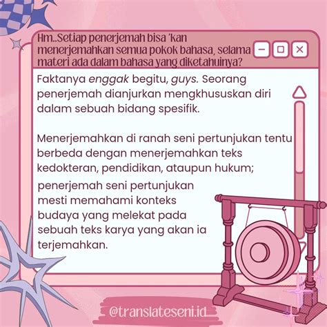 jasa translate transkrip seni  translators   performing arts