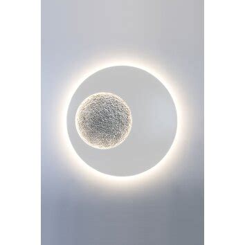 Holl Nder Luna Wandleuchte Led Braun Gold Schwarz K Lampe De