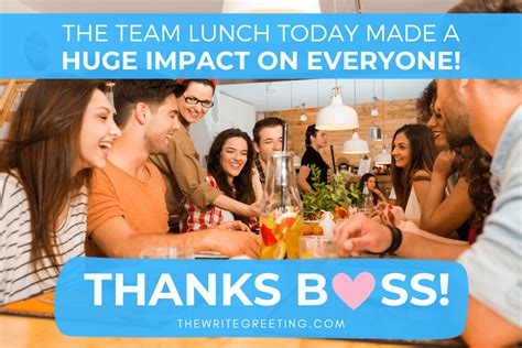 100 Personal Ways To Say Thank You For Lunch The Write Greeting