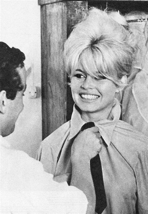 Brigitte Bardot On The Set Of A Very Private Affair Brigitte