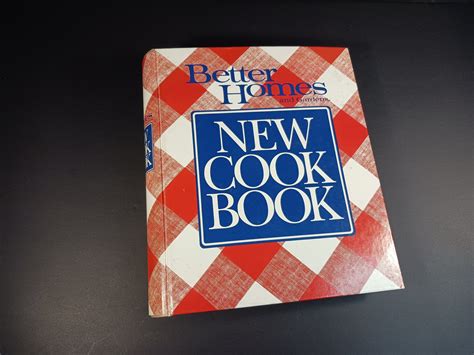 Vintage Cookbook 1989 Gingham Cover Cookbook Better Homes And Garden New Cookbook Housewarming