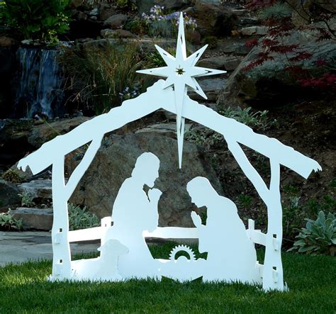 Nativity Scene Yard Silhouettes Displays | Christmas Wikii