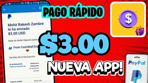 Nueva App Cashwall Earn Money Prueba De Pago Aplicaci N