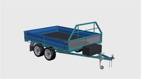 10x7 Hydraulic Tipping Trailer Plans Trailer Plans Trailer Diy Dump