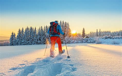 Guided Snowshoe Adventures Winter Camping Good Sam Camping