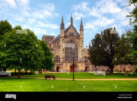 Winchester Cathedral Hi Res Stock Photography And Images Alamy