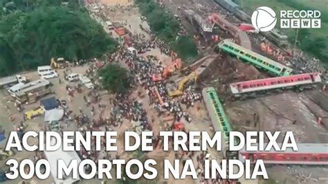 Acidente De Trem Deixa Mortos Na Ndia Youtube