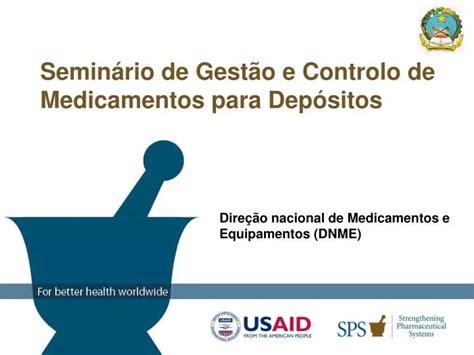 Ppt Semin Rio De Gest O E Controlo De Medicamentos Para Dep Sitos