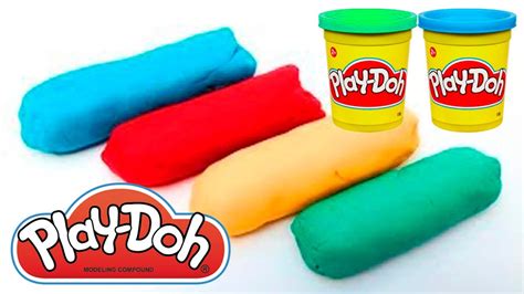 How To Make Play Dough And How To Make Play Doh Rainbow Colors Ice Creams Youtube