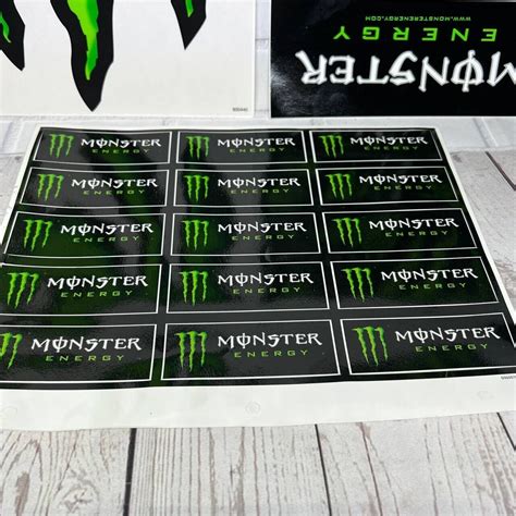 Monster Energy Drink Logo Sticker Decal 14 inches | #4672071830