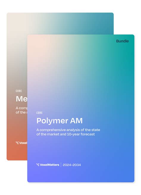 Polymer and Metal AM Market 2025 (Bundle) » VoxelMatters - Deep