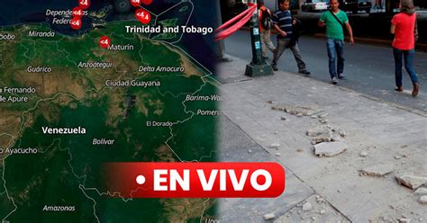 Temblor HOY en Venezuela epicentro del último sismo de HOY lunes 4 de