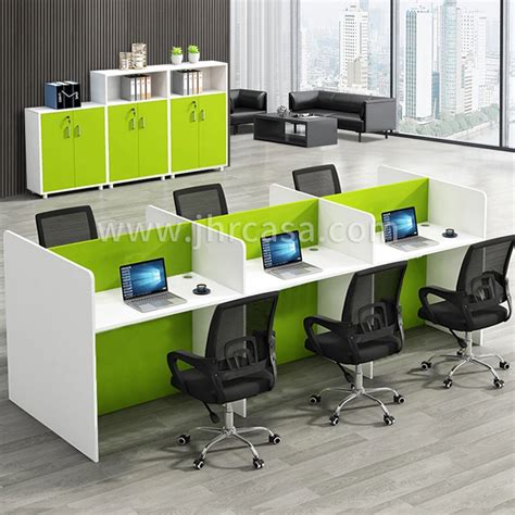 Hot Sale Modular Office Desk 4 Seat Call Center Staff Work Table Office