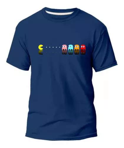 Camisa Camiseta Personalizada Jogo Pac Man Masculina Unissex