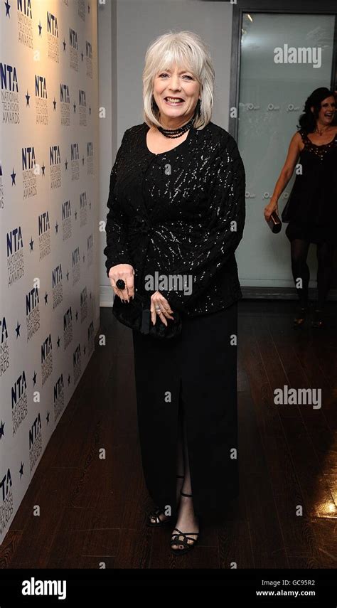 Alison Steadman Arriving National Television Awards Hi Res Stock