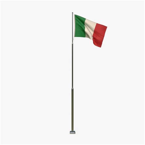 Animated Italy Flag 3D model - TurboSquid 1794819