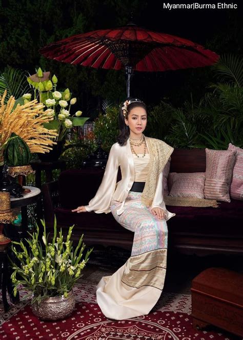 Myanmar 🇲🇲|Burma people in 2024 | Burmese clothing, Myanmar dress design, Myanmar traditional dress