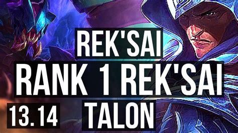 Rek Sai Vs Talon Jng Rank Rek Sai Legendary Rank