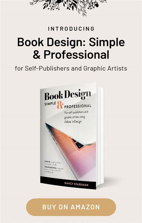 book page layout design  basics   publishers nancy starkman