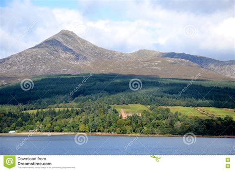 Brodick Castle On Banknote Royalty Free Stock Photography