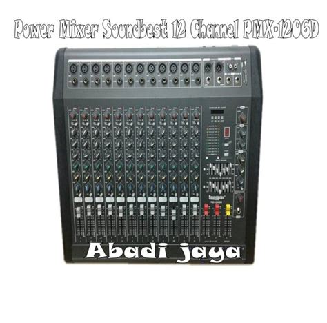 Jual Power Mixer Soundbest Channel Pmx D Di Lapak Abadijaya