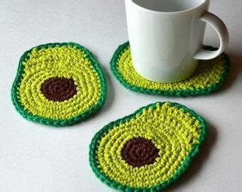 Crochet Pattern For Ladybug Coasters PDF Fun Hostess Gift Etsy