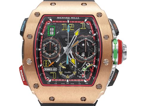 RICHARD MILLE 里查德米尔 RM 65 01 Split Seconds Chronograph 双追针计时码表 iDaily