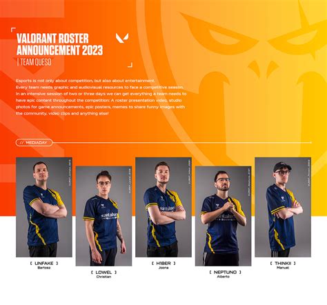 TQ Valorant Roster 2023 on Behance