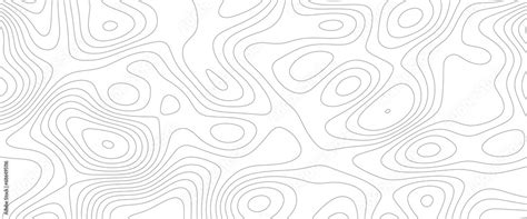 Abstract Topographic Contours Map Background Topography Map Background