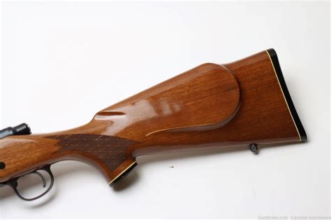 Remington Bdl Rifle Bolt Action Checkered Walnut Blued