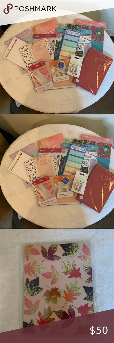 Erin Condren Bundle Nwt Nwot Budget Book Planner Dashboard Book