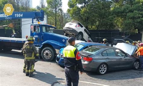 Lesionados 5 Por Choque De Tráiler Contra 6 Vehículos