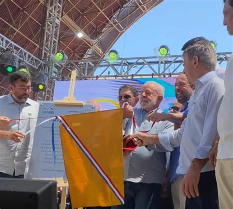 Portal deAmazônia Lula retoma Luz para Todos e inaugura Linhão de