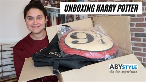 Énorme Unboxing Harry Potter Abystyle ⚡️ Youtube