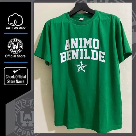 FANATICO NCAA College of St. Benilde Shirt CSB Animo Benilde Shirts La ...