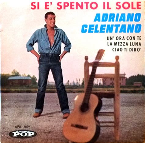 Musica InForma Adriano Celentano SI È SPENTO IL SOLE midi karaoke