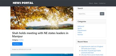 News Portal Project In Php Free Download Source Code