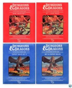 BECMI Dungeons & Dragons (1983-90): Basic & Expert Sets fully revised ...