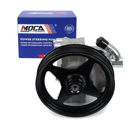 MOCA AUTOPARTS Power Steering Pump W Pulley Fit For 2003 2004 Ford