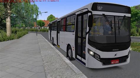 OMSI 2 Caio Apache Vip IV Volvo Mapa Floripa Ficticio Linha 107