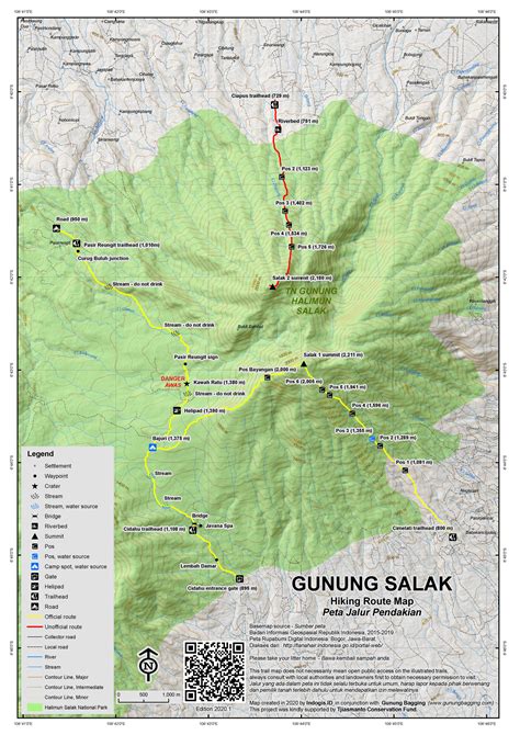 Jalur Pendakian Gunung Salak Homecare