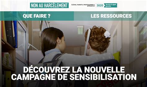 Site ministériel de lutte contre le harcèlement Enseignement Catholique