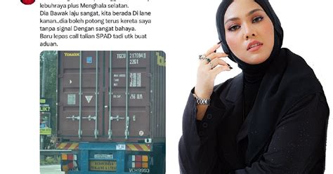 Shila Amzah Dakwa Pemandu Lori Memandu Secara Bahaya Harian Metro