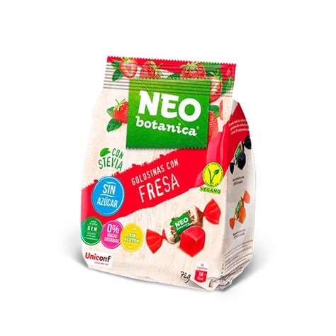 Neo Botanica Fresa Golosinas Bio 72g | PromoFarma