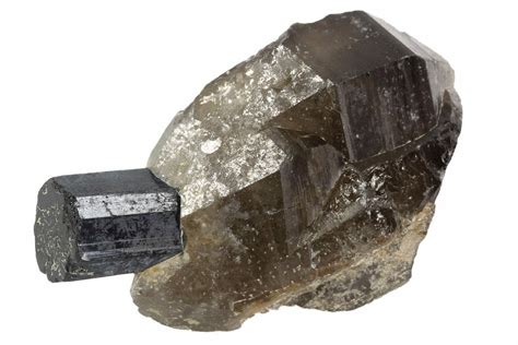 1 9 Black Tourmaline Schorl Smoky Quartz Namibia For Sale