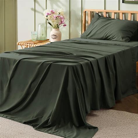 Amazon Bedsure Twin XL Sheets Dorm Bedding Soft Extra Long Twin