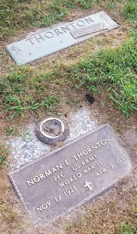 Norman Elmer Thornton Find A Grave Memorial