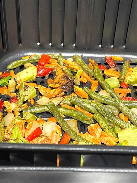 Frozen Stir Fry Vegetables Roasted In Air Fryer